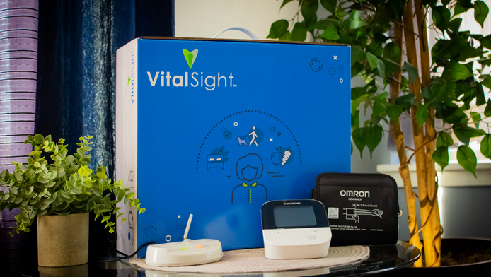 Blood Pressure Monitoring with VitalSight}