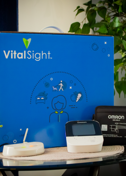 Blood Pressure Monitoring with VitalSight